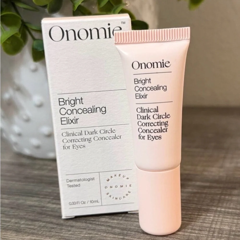 Onomie Bright Concealing Elixir — Dark Circle Concealer (Light Warm) 3 Tubes NIB